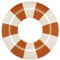Petites Pommes Schwimmring Schwimmhilfe Ø45-120cm für Kinder und Erwachsene (Tangerine, 120cm)