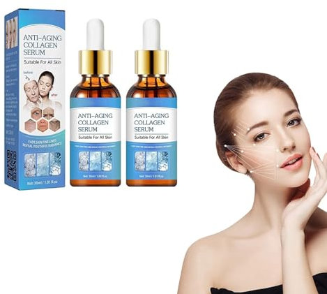 Bo-Tox Serum Soforteffekt Gesicht, Olavita Bo-Tox Serum, Face Serum, Gesichtsserum, Kollagenverstärkendes Anti-Aging-Serum für alle Hauttypen (2)