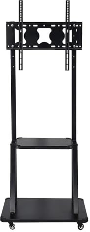 DXYOYONGOZ Support TV roulettes, Support TV sur Pied, Chariot TV Mobile Rotatif sur Pied adapté aux écrans de télévision