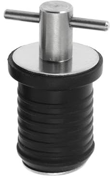 Boot Ablassschraube, Edelstahl Ablassstopfen T-Griff Ablassschraube, Stecker Runder Drain Wasser Stopfen für 32mm Loch, Marine Boot Ersatz