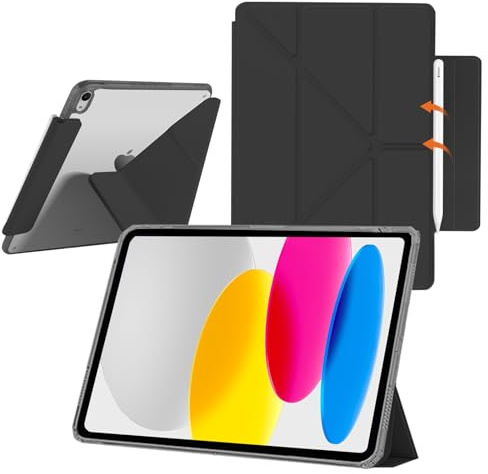 YealRed Funda para iPad (A16) 11 Pulgadas 2025 (Negro)