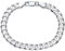925 Silber Panzerarmband Echtsilber Armband 7mm PA0070 von JEWLIX