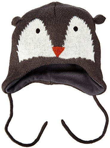 NAME IT Jungen Mütze Nitmacule M Knit Hat Box 415, Gr. 50 (Herstellergröße: 50/51/2-4 Jahre), Mehrfarbig (Asphalt)