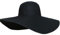 TININNA Femmes Capeline Chapeau Soleil Paille Pliage Large Grand Brim Disquette Chapeau de Plage d'été Anti UV Noir