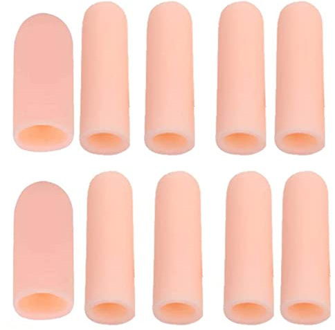 10 Stück Fingerschutz Fingerschutz Fingerschutz aus Silikon gegen Blasen ideal zum Schutz der Trigger-Finger