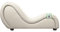 ANDOV Kamasutra Chair Tantra Sofa Liebessofa Sex Möbel und Relaxliege für das perfekte Liebesspiel auch zum Yoga und Stretching geeignet - weiß