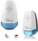 YOUNLEN 2 Pieces Ultrason Souris et Rats,16W Répulsif Souris [Avec veilleuse],120M² RéPulsif à Ultrasons Pour IntéRieur Et ExtéRieur,Répulsifs AntiTaupes Anti Souris Plug In,Souris,Cafards,AraignéeETC