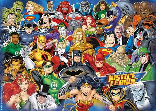 Ravensburger Puzzle 12000565 - DC Comics Challenge - 1000 Teile Puzzle für Erwachsene und Kinder ab 14 Jahren, DC Comics Geschenke