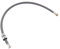 Aqxybgt 50 cm/60 cm/85 cm F1/2 M15*1 Nylon Geflochtene Flexible Wasser Schlauch for Küche ziehen Wasserhahn Schlauch Spinning Rohr Schwarz Grau Sanitär(60cm Gray)