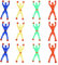 beejune 12 Stücke Spielzeug Für Männer, Fensterkletterer, Fensterläufer, Klettermännchen, Fenster Klettermann, Für Kinderpartys Und Geburtstagsgeschenke Für Jungen Und Mädchen