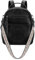 Kasgo Mini Rucksack Damen, wasserdicht PU Leder Kleiner Rucksack Frauen Convertible Umhängetasche Reise Handtasche Schwarz