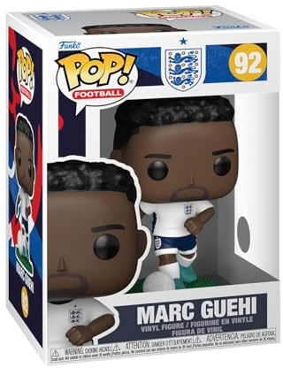 Funko POP! Football: England - Marc Guehi - World Cup 2026 | Offizieller Fanartikel und Merch - Vinyl Sammelfigur als Regal Deko - Geschenkidee zum Geburtstag für Fans und Sammler
