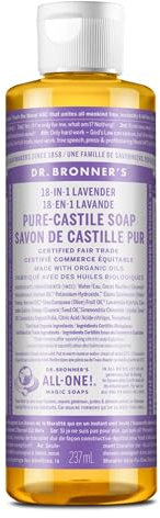 Dr. Bronner's Bio-Lavendel Pure Castile Flüssigseife, 237 ml