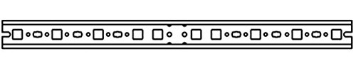 abb-entrelec – Profil DIN dimmbar ED52 ED33P2 2 Breite 500 mm