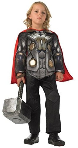 Thor 2- Deluxe Costume (Small, 3-4 years)