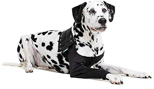 Suitical Recovery Sleeve Dog, Extra Large, Black