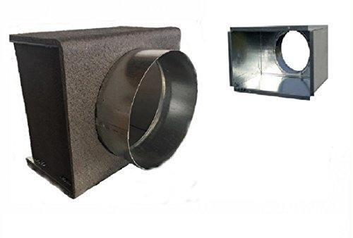 Plenum pour bouches et grilles d’isolation - pour chauffage, climatisation, VMC