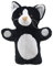 The Puppet Company PC004604 Katze Handpuppe, Schwarz/Weiß, 9 x 10 x 13 cm