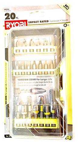 Ryobi - AR2036 - Impact Rated Driving Kit - 20-Piece