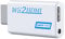 Rybozen Wii zu HDMI Konverter - 1080P/720P Adapter Mit Video & 3,5 mm Audio Ausgang - Unterstützt Alle Wii Display Modi