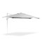 San Marco Bâche de rechange pour parasol rectangulaire 4 x 3 m à 8 lattes imperméable de 180 g/m²
