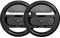 COODIO Volante Pro Switch, Volante Joy-Con, Grip Cómodo Volante de Carreras para Mario Kart 8 Deluxe / Nintendo Switch & Versión OLED, Negro (Pack de 2)