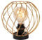 LUCIDE DANZA - Tischlampe - Ø 25 cm - 1xE27 - Mattes Gold/Messing