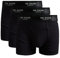 Ted Baker Herren Boxer Brief Boxershorts, Schwarz, XL (3er Pack)