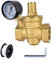 Druckminderer Wasser 1 zoll DN25 mit Manometer: Sporgo Messing Wasserdruckminderer Einstellbar Druckminderer Wassersteuerung Druckregelventil Ventilgewinde Druckregler