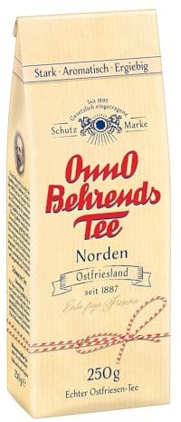 Onno Behrends Ostfriesen Tee | Loser Schwarztee | 250g | Kräftig & Aromatisch
