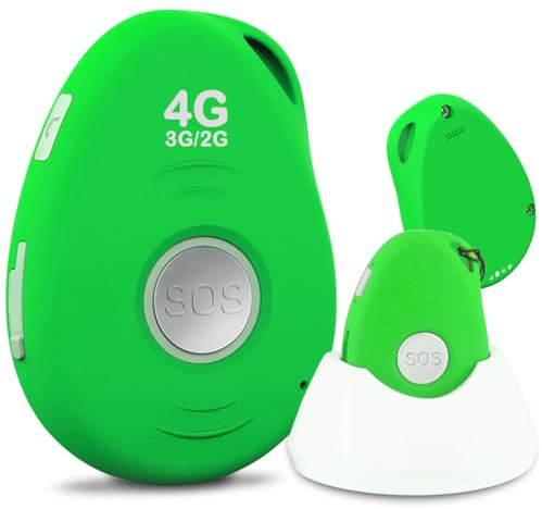 MOBIHO ESSENTIEL Le Basic Sympa 4G/3G/2G – Un Vrai Portable Hyper simplifié - Appels Entrant/sortant en Main Libre – Son Fort – SOS – Loc GPS – Débloqué (Vert)