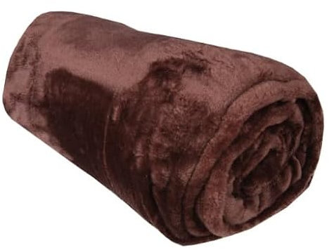 Wuff-Dogsworld Hundedecke mit Portrait Rasse und Namen Bestickt Geschenk Hundebesitzer Welpendecke Decke Hund Welpe Auto Haustier Kuscheldecke 130x170cm waschbar Sofa (braun)