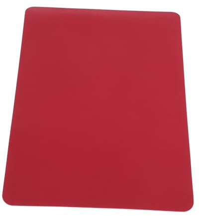 Rutschfeste Nähmaschinenmatte für Overlock und Quiltrahmen, Rot | PVC und Pu, Bewegungsstopp und Mehr Stabilität, für Nähkurse und Geteilte Räume