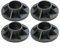 Lot de 4 pieds de piscine Intex - Convient pour les piscines à cadre métallique et à cadre rectangulaire - Pièces de rechange pour modèles 28279 28270 28271 28253EH 10576