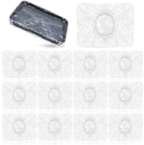 50 Pcs Paint Tray Liners, 40×30 cm Paint Pan Liners Disposable Painting Tray Covers Plastic Scuttle Liner for Walls and Ceilings Painting DIY Projects