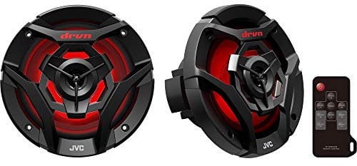 CS-DR620MBL |Car Stereo | Marine/Mortor Sports 6.5” | (16cm) 2-Way Coaxial RGB Speakers | Black