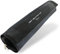 Plancha de pelo Estuche de cuero PU y alfombrilla enrollable: elegante bolsa de viaje y bolsa con cremallera con alfombrilla desmontable (Negra)