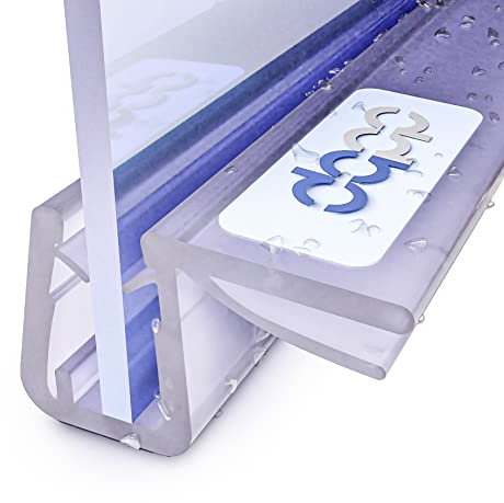 Joint de douche DQ-PP 100cm | Joint pour porte en verre de 6mm - 8mm d'épaisseur | UK28 | Cabines de douche paroi de douche étanche