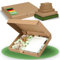 smiley pack 100 x Maxibriefkartons 350 x 250 x 50 mm BRAUN DIN A4 (Innenmaß 336 x 245 x 46 mm) Versand-karton Warenpost Warensendung Post-karton DHL Hermes DPD GLS UPS Maxibrief-karton Faltkarton