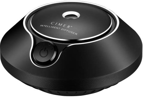 CIMER Smart Aromatherapy Diffuser - Portable Ultrasonic Diffuser with Atomiser Function, 4 Modes, Intelligent Sensor For Auto On & Off - USB Rechargeable Air Freshener for Cars - 8 Weeks Battery Life