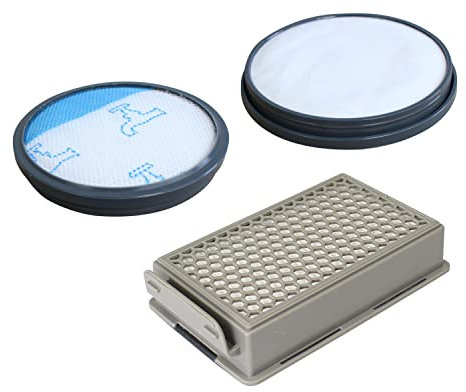 MisterVac 2 filtri antipolvere + 1 filtro compatibile con Rowenta RO3786EA, Type RO370E0