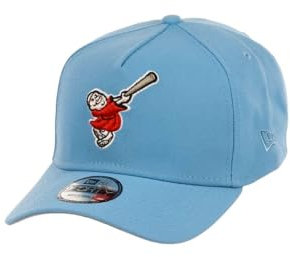 New Era San Diego Padres MLB Cooperstown Sky Blue 9Forty A-Frame Snapback Cap - One-Size