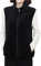 Smanicato Donna Gilet In Pile Corallo Double Face per Donna, Gilet Soffice, Caldo, Leggero, Comodo, Da Donna, Giacca Morbida con Tasche per Autunno, Inverno, Campeggio, Escursionismo, Nero, Taglia S