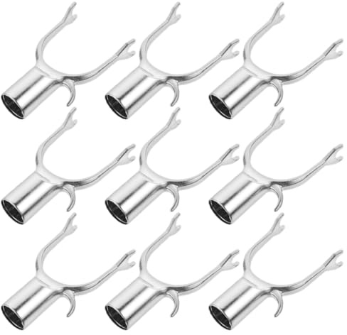 Happyyami Aststützen und Baumstützen aus Metall 15 Stück zur Unterstützung von Kleinwüchsigen Obstbäumen und Sträuchern im Garten