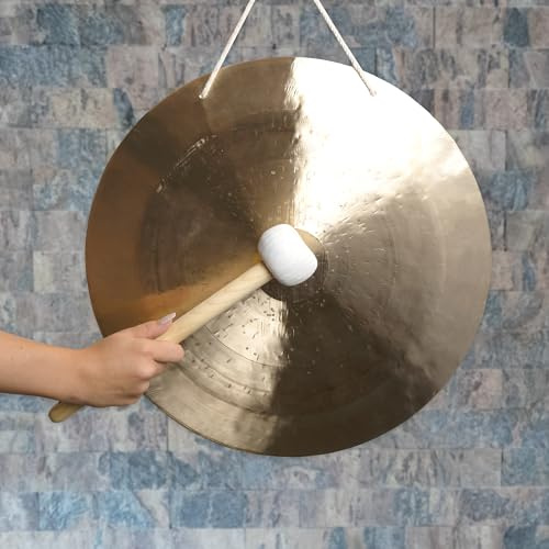 Klangschalen-Center Feng Gong Ø 50 cm, inkl. Klöppel | klangstark, für Seminare, Schule