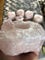 Rose Quartz Premium Ice Quartz Crystal Candle Tealight Holders