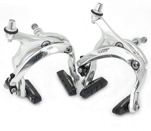 Tektro R559 Caliper Brake Set Long Reach 53-73mm, Silver #ST1414_Silver