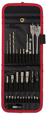Trend Craft Pro Quick Release 30 Piece Screwdriver Set in Compact Belt Pouch Tool Holder - CR/QR/Set/1; 30 Piece Set