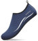 Sixspace Herren Damen Badeschuhe Wasserschuhe Aquaschuhe Strandschuhe Schnell Trocknend Slip on Breathable Schwimmschuhe Surfschuhe für Beach Pool Surfen Yoga Dunkelblau(Lieferantengröße 39 EU)