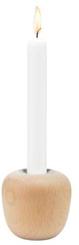 Stelton Ora Candleholder, Large - Beech Wood